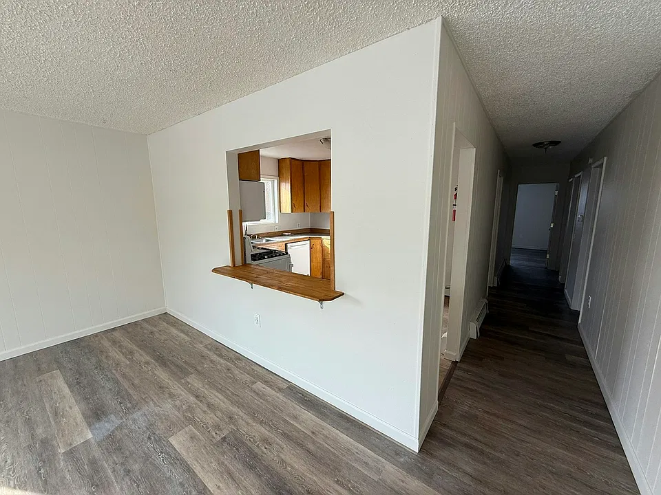 Kitchen and hallway