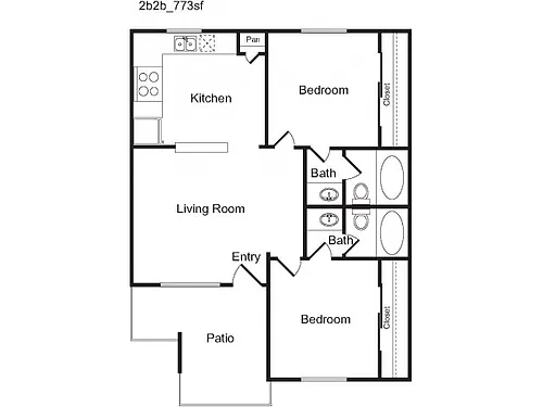Floor plan 2A Sophisticated
