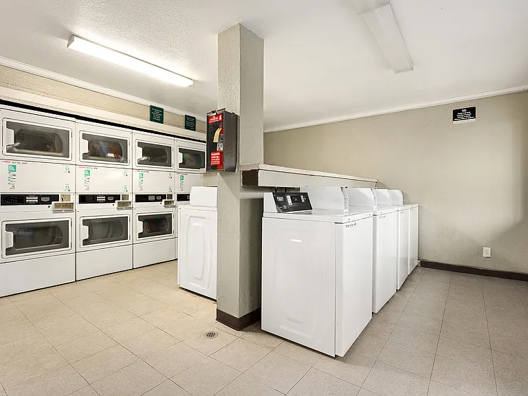 Laundry made simple with community facilities.