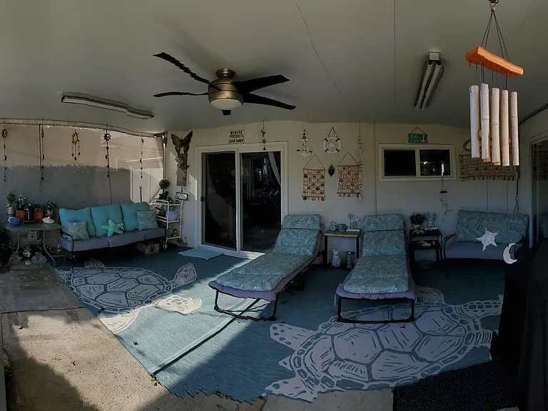 Backyard Patio area