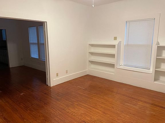 Living room and dining room looking from front door.