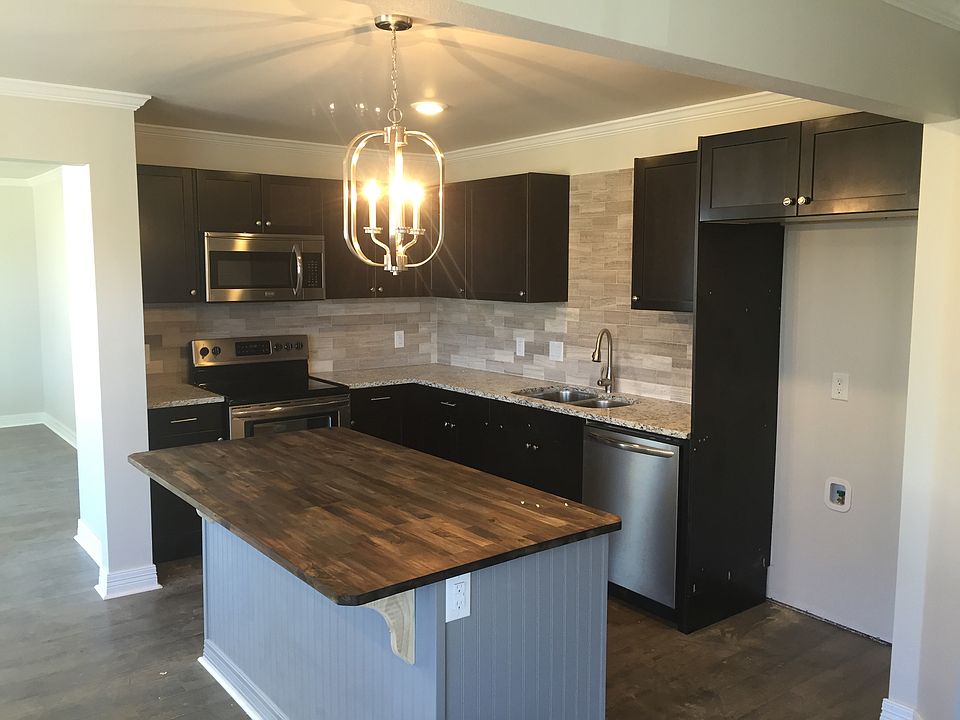 Large open kitchen 