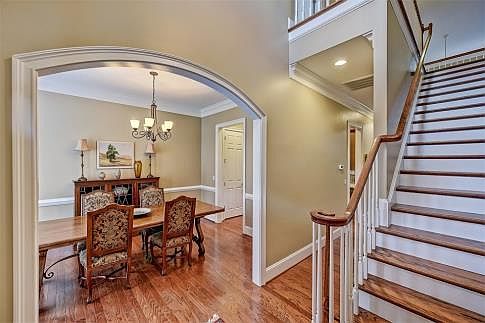 Foyer looking into the Dining Room