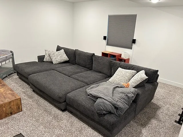 Basement rec room