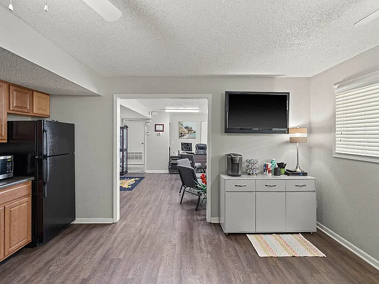 Business Center with Coffee Bar