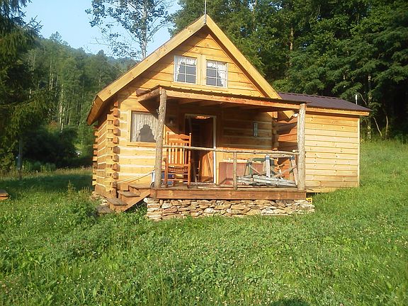 Front of the cabin