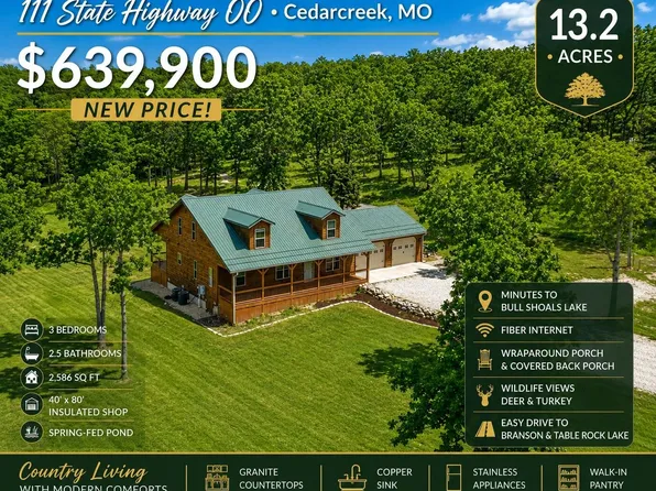 111 State Highway Oo, Cedarcreek, MO 65627