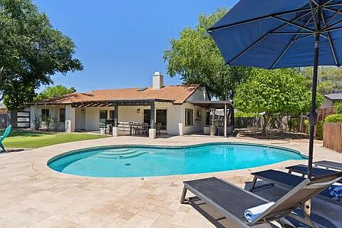 Pool - lounge chairs not included