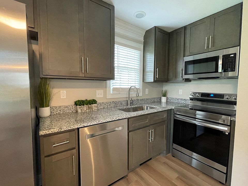 Everything in the kitchen is brand new