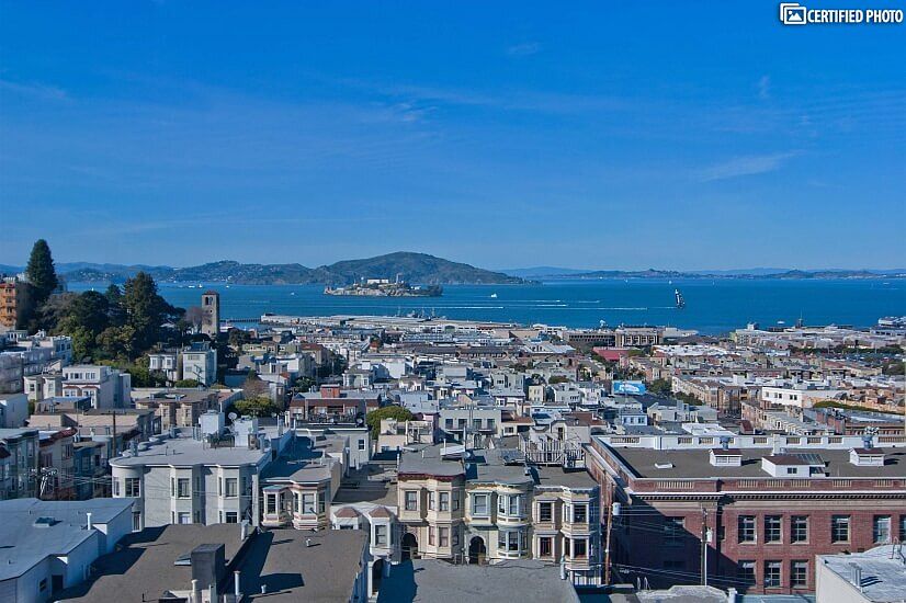View towards Alcatraz Island