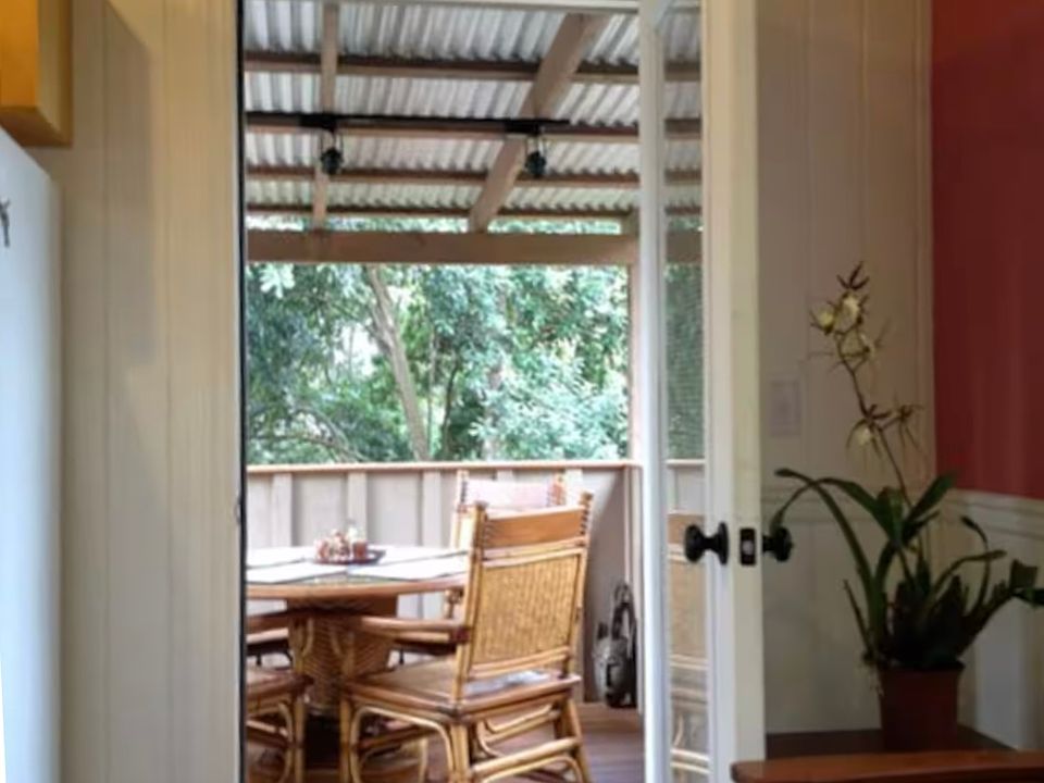 West view, dining porch