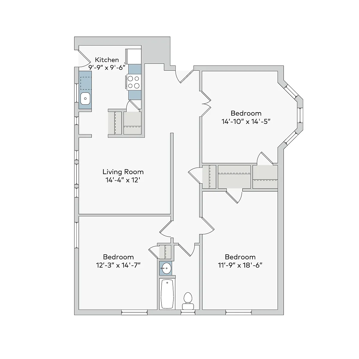 Floor plan van-3bf