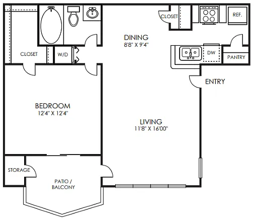 Floor plan A1 Classic