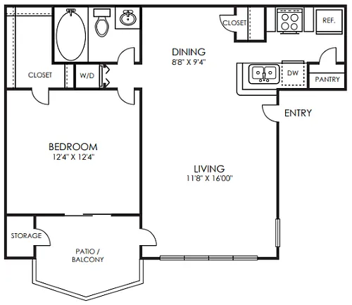 Floor plan A1 Classic