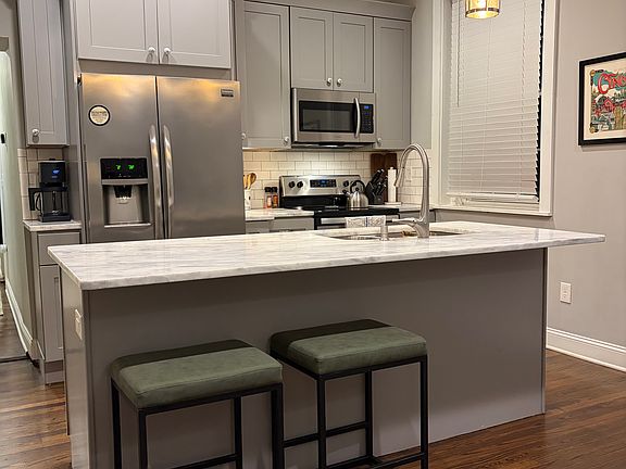 Kitchen with Granite Countertops