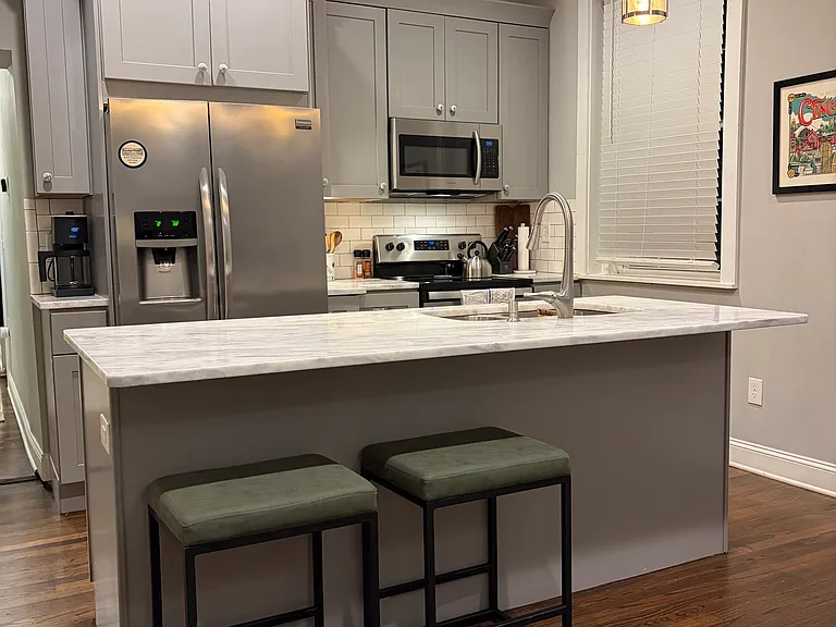 Kitchen with Granite Countertops