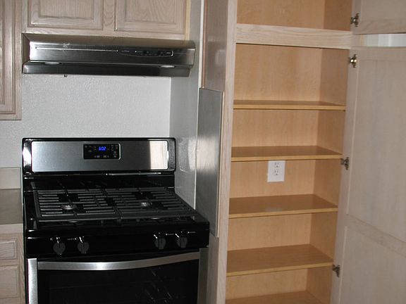 New gas stove