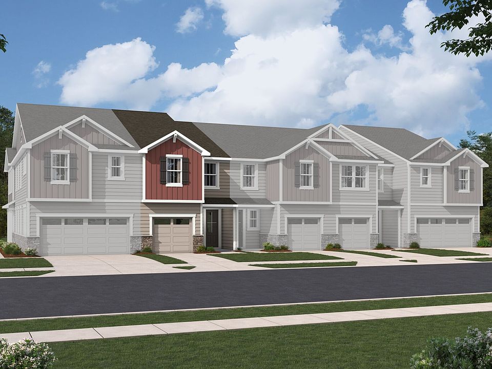 Aurora Farmhouse III Elevation rendering