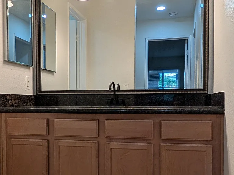 Guest bathroom vanity