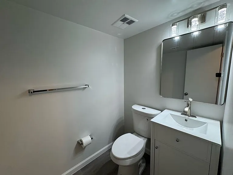 Basement bathroom