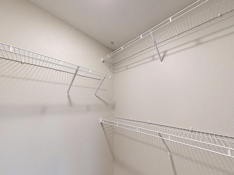 The Sycamore's bedroom includes a walk-in closet. The Sycamore's bedroom includes a walk-in closet.