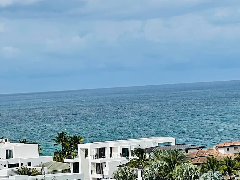 Ocean view throughout