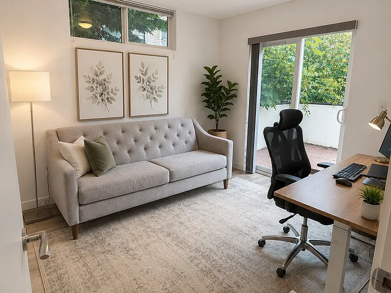 1st Floor 2nd bedroom/office