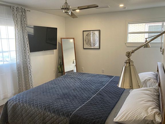 Master Bed with King-size bed and 55" TV