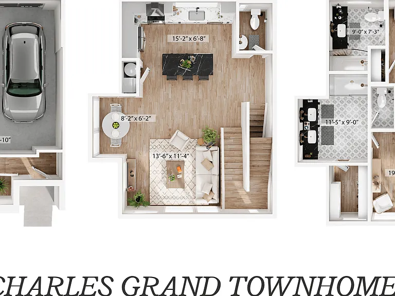 The Collection at Charles Townhomes for Rent in NoDa — Photo 65