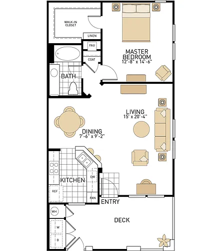 Floor plan Plan D