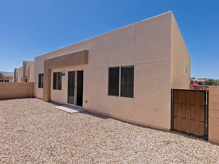 Backyard - Three Bedroom Santa Rita Floorplan
