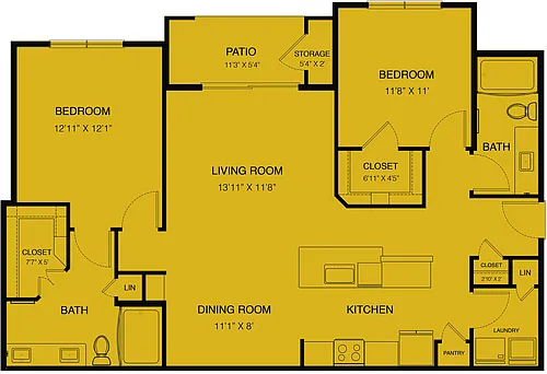 Floor plan B3-Wrangler