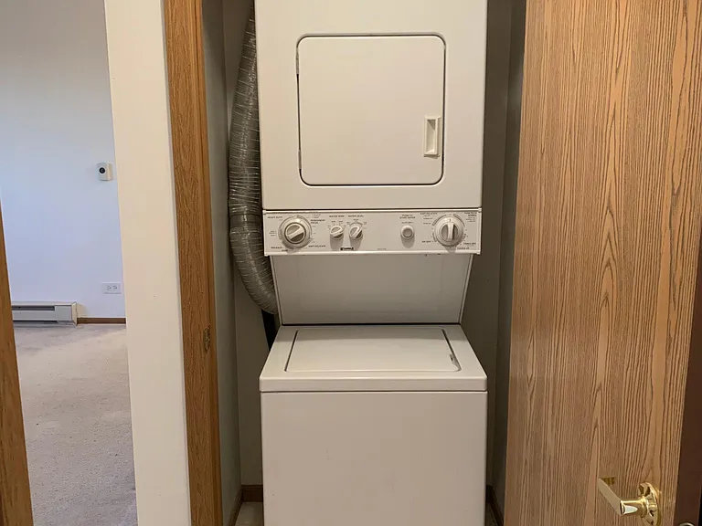 Washer and dryer in unit