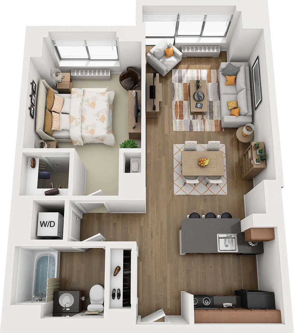 Floor plan Andre