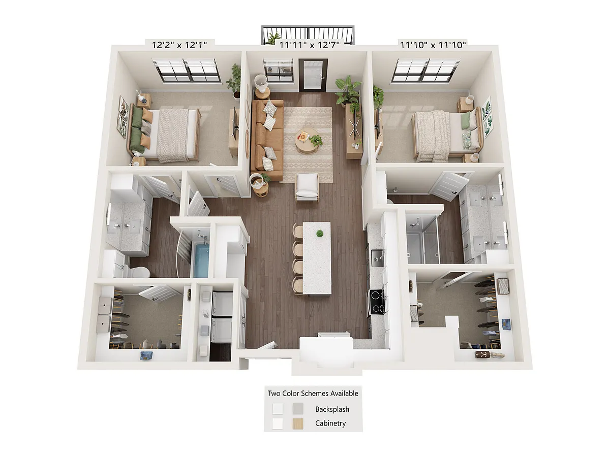 Floor plan B1