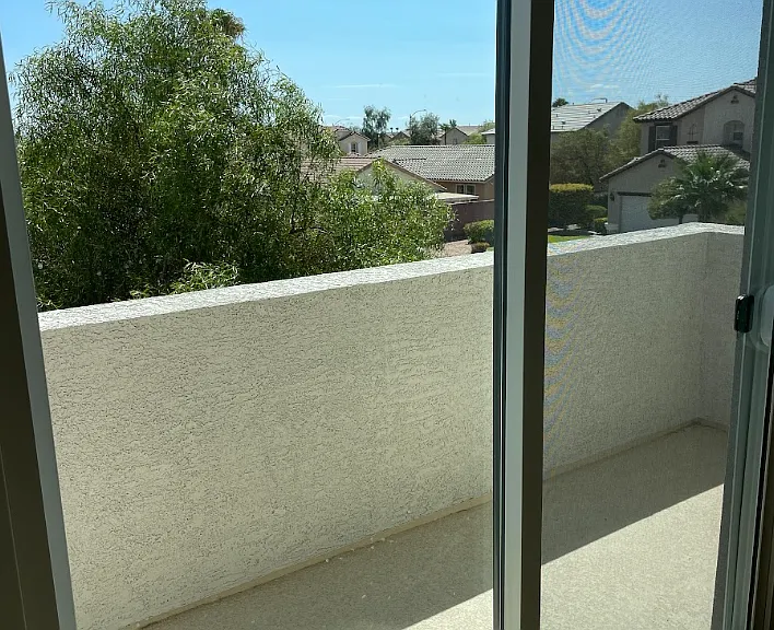 Balcony off the 2nd floor
