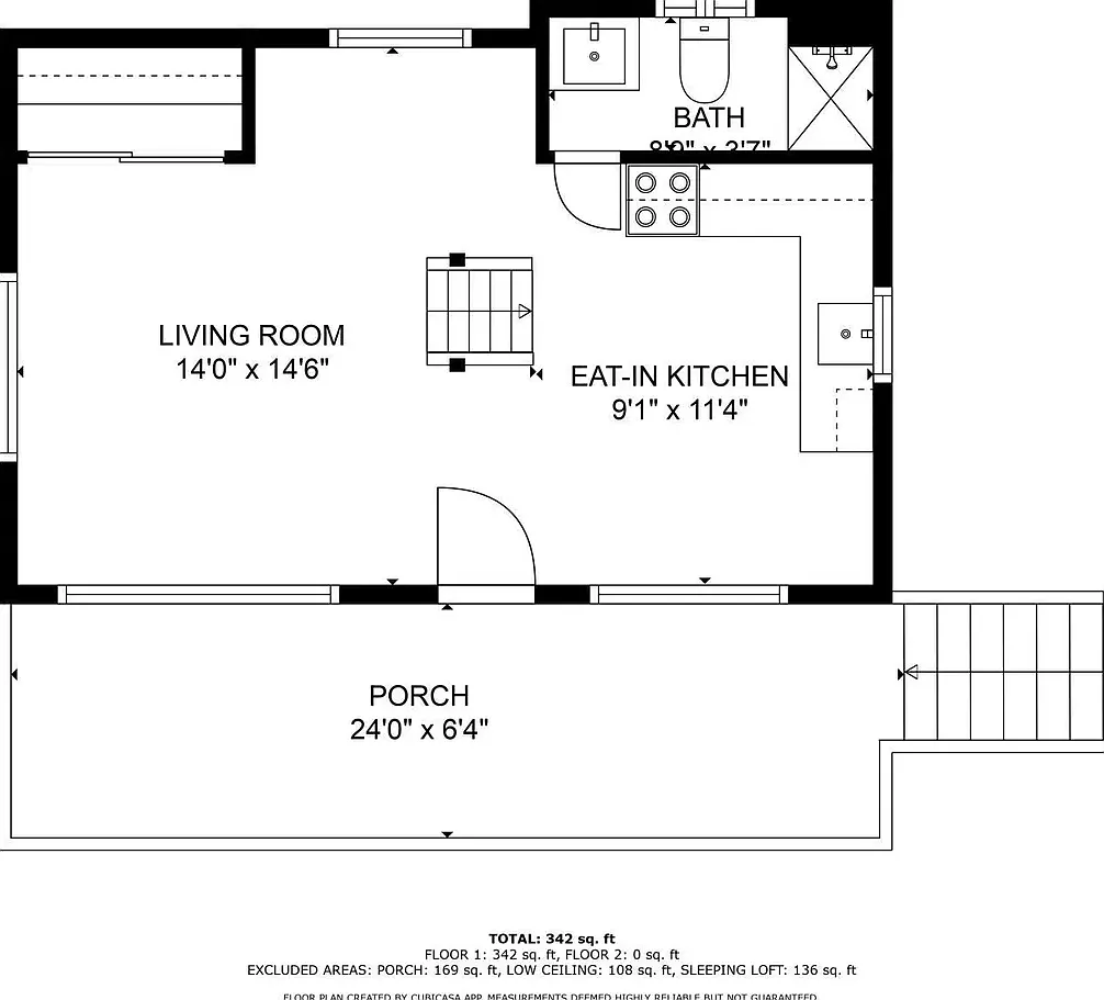 Studio, 450 sqft, $1,479 — Photo 2
