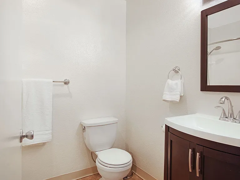 Beautiful vanity on bathroom sink