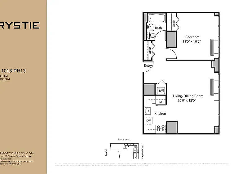 229 Chrystie St #1413-A — Photo 13