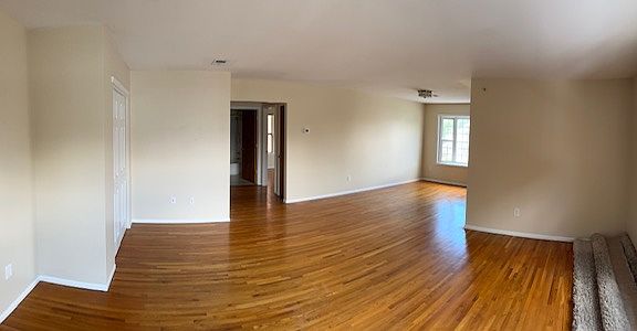 Entry Living Room and Dining Area