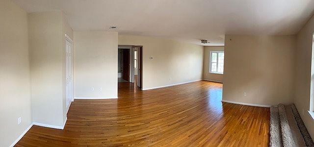 Entry Living Room and Dining Area