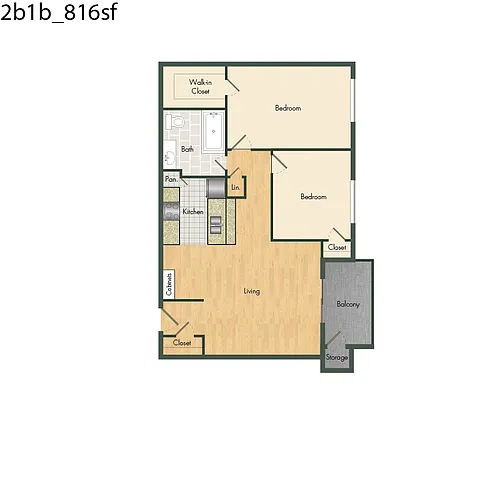 Floor plan B3 Affordable