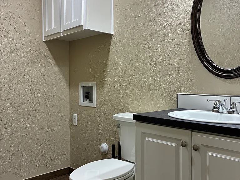 Half Bath-W/D Connections