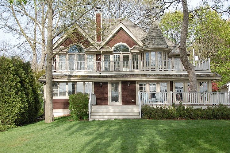View from the shore of Lake Nagawicka