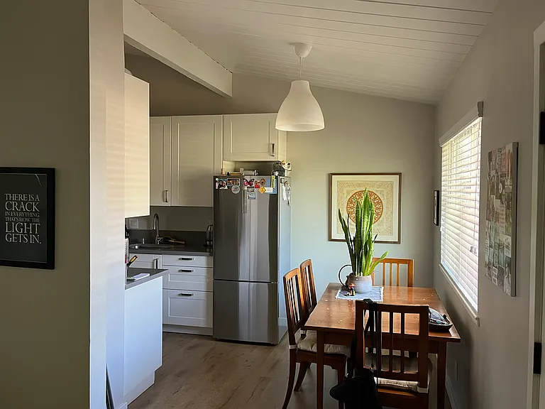 Example of Kitchen and Dining area