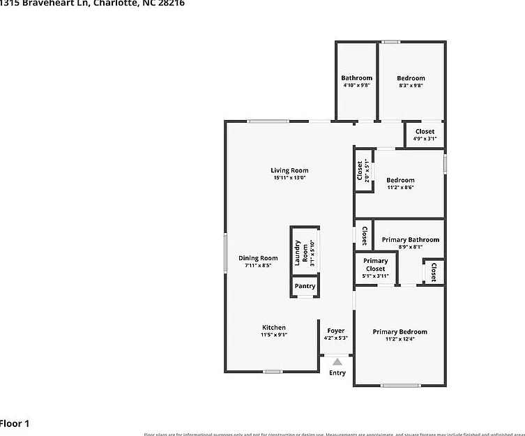 3 bed, 2.0 bath, 1052 sqft, $1,675 — Photo 2