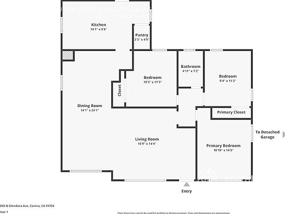 3rd image of 1058 N Glendora Ave