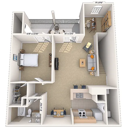 Floor plan 11C