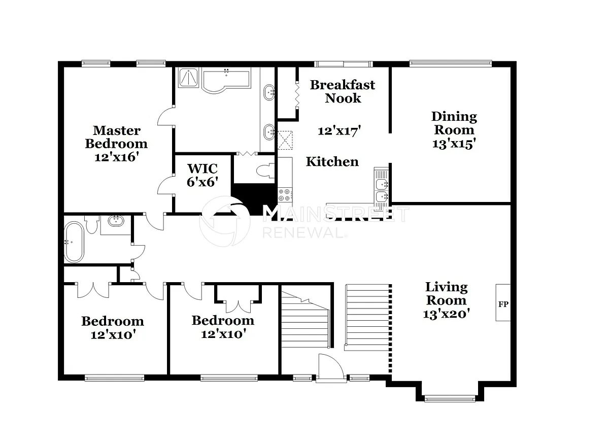 Floor Plan - 1685 Versailles Dr SW