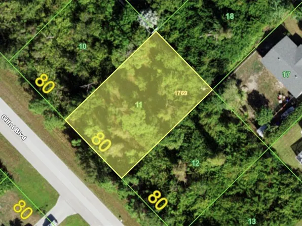 5560 GILLOT BOULEVARD LOT 11, PORT CHARLOTTE, FL 33981